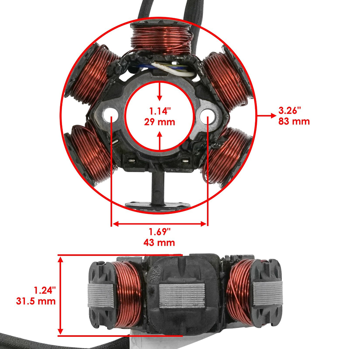 Stator Cover Gasket Replacement for Honda TRX90X (2009–2024)