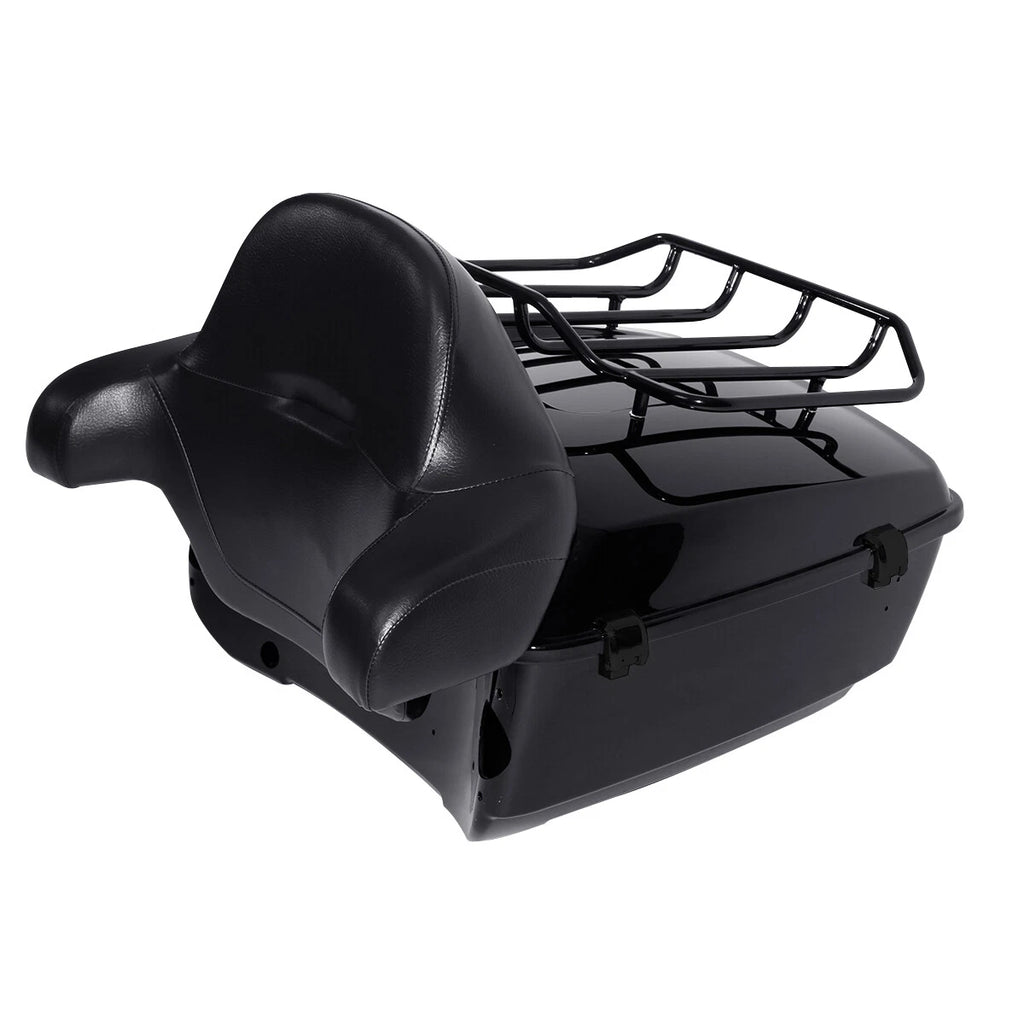 Trunk Backrest Rack Speakers for Harley Electra Glide (1997–2008)