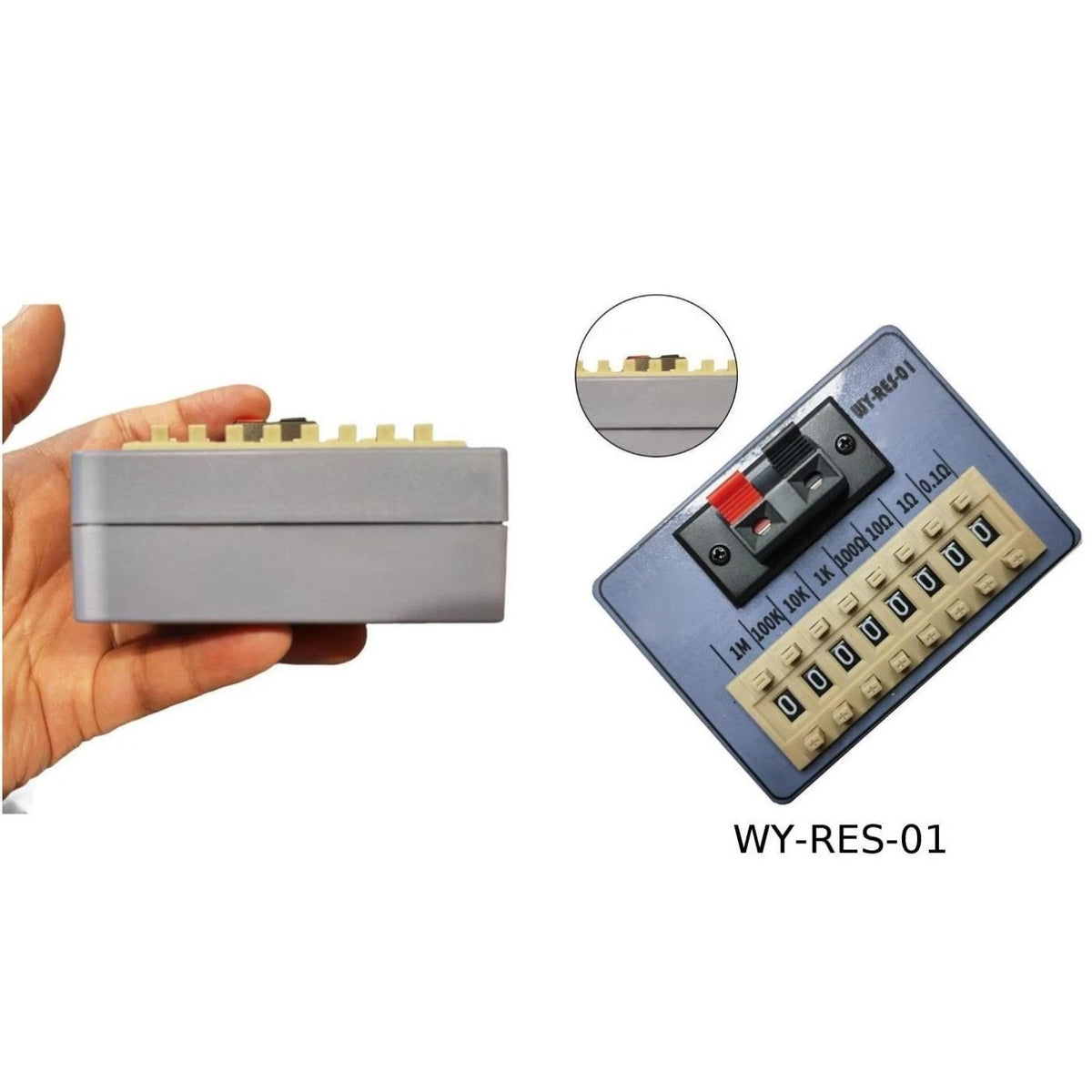 Pocket Resistance Box for Electronics Experiments (8 Settings)