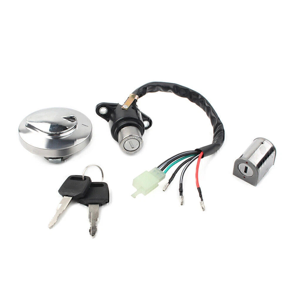 Ignition Switch & Fuel Gas Cap Key Set for Honda Rebel 250 (1985–2016)