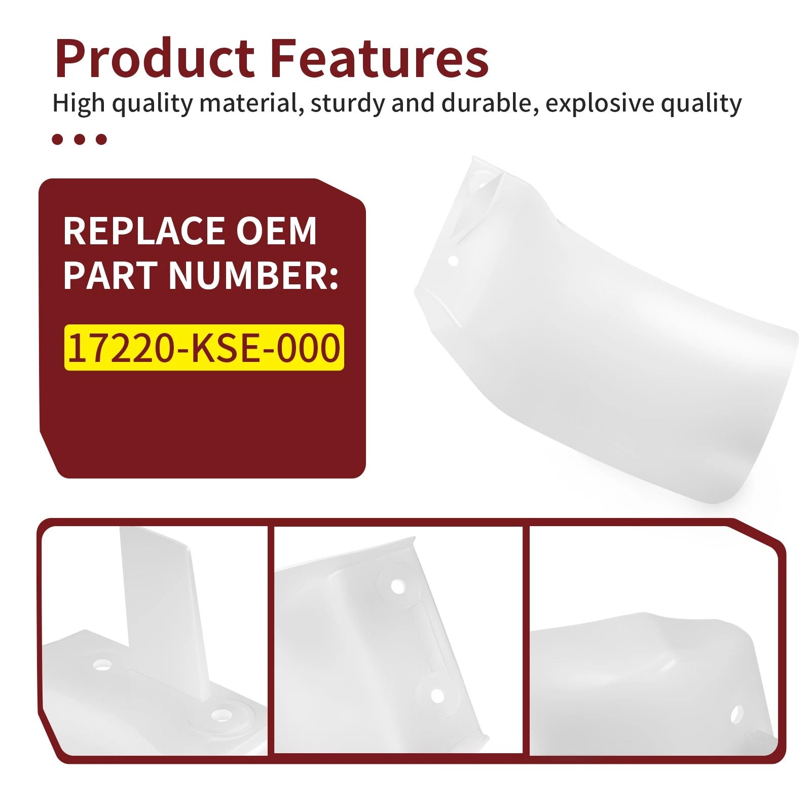 Mud Flap Rear Shock Guard Cover for Honda CRF150R/CRF150RB (2007–2024)