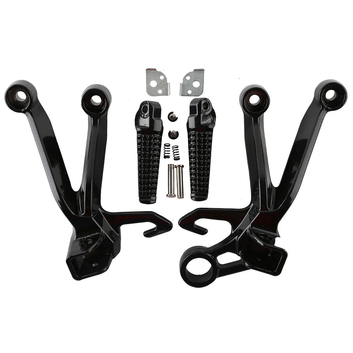 Rear Footrest Foot Peg Bracket for Suzuki GSXR1000 (2003–2004) Black