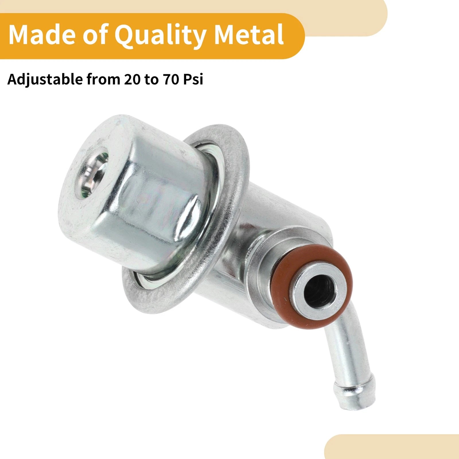 Fuel Pressure Regulator for Hyundai Elantra 2001–2008 Replacement Metal