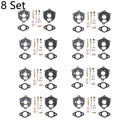 Set of 8 Carburetor Repair Kits for Briggs & Stratton (394693, 291763, 295938)