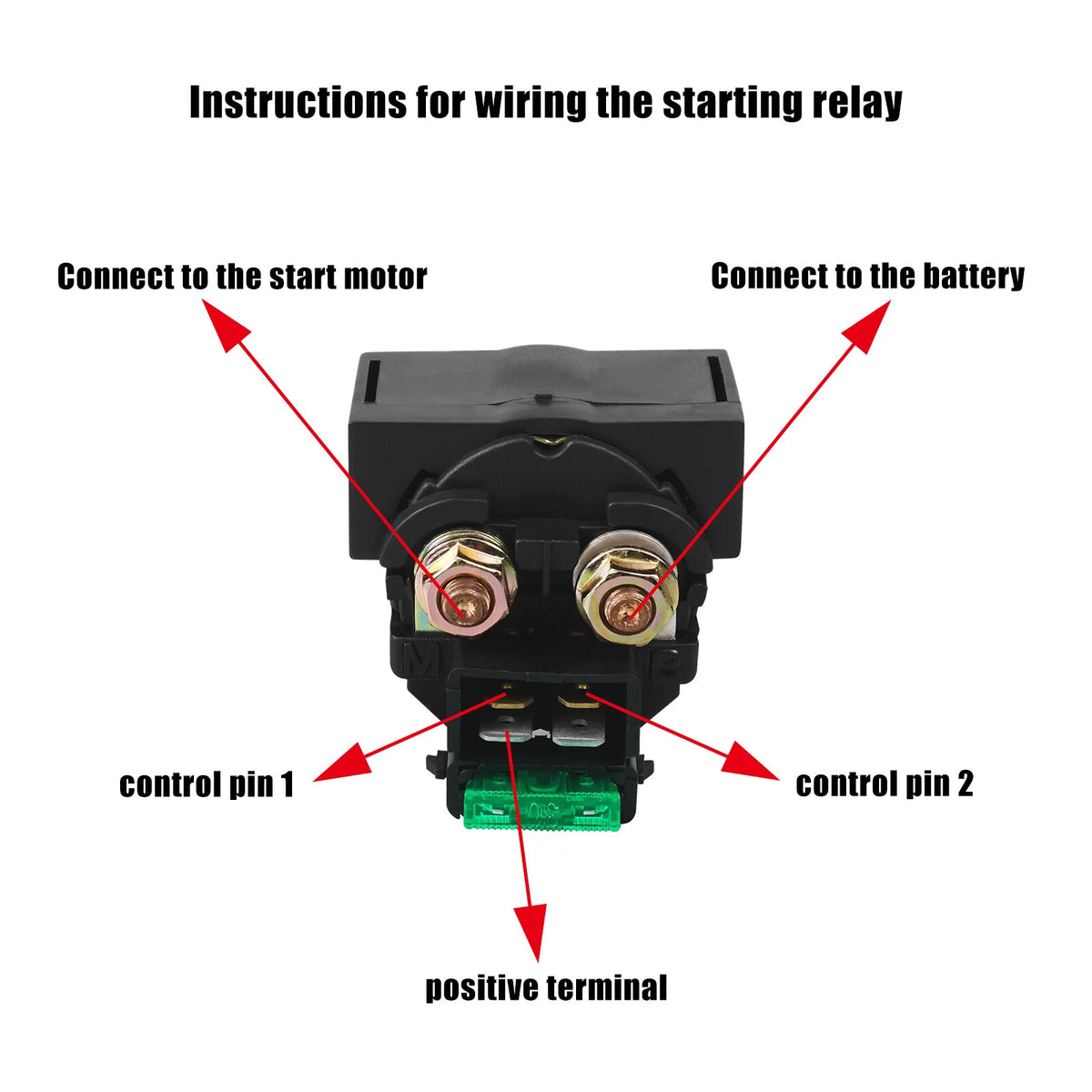Start Relay Solenoid for Honda VF750 Interceptor Magna Sabre (1982–1984)