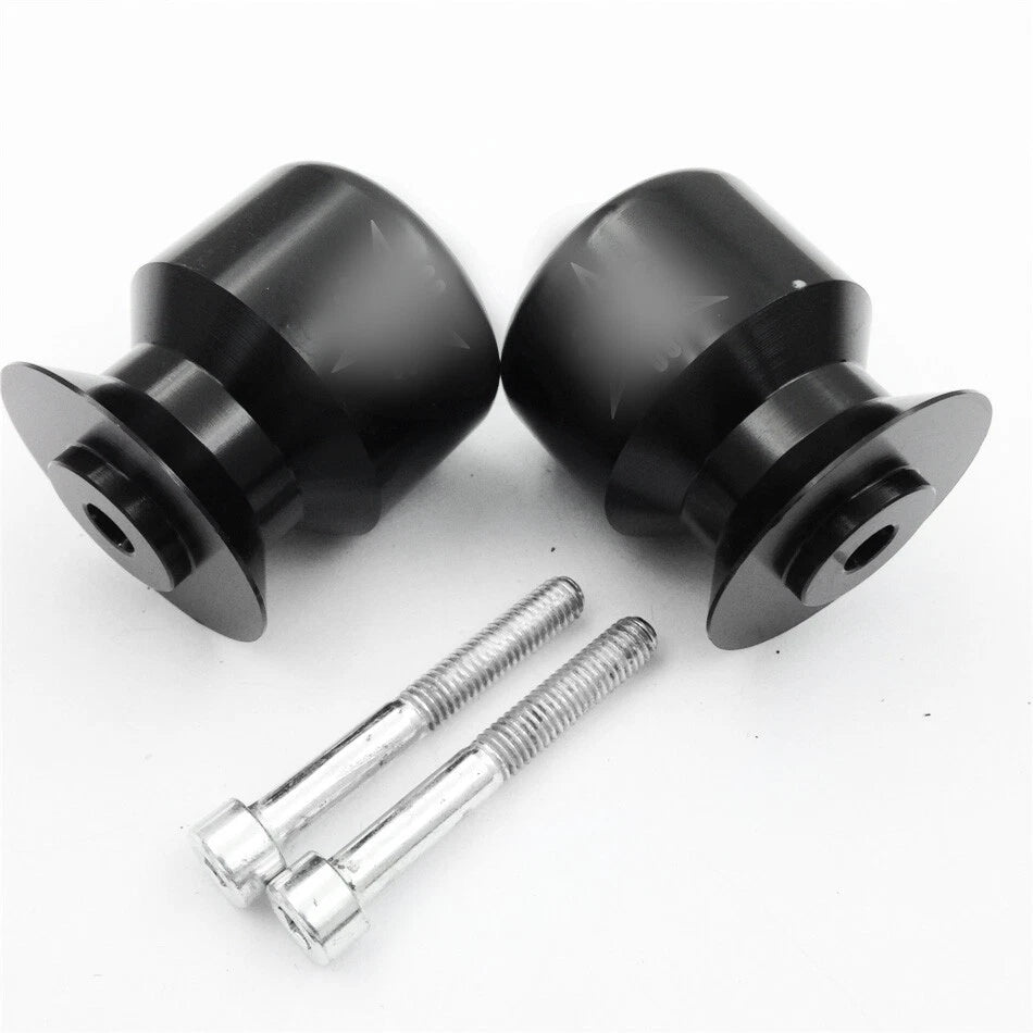 6mm Swingarm Spools Slider for Yamaha YZF R1 R6 R6S (2000–2023) Black