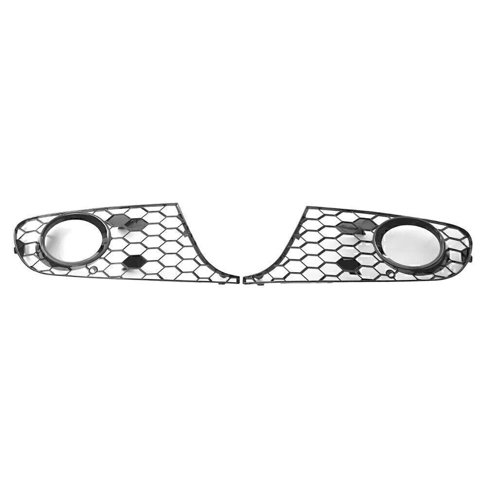 Front Lower Bumper Honeycomb Mesh Fog Light Grille For VW Golf 6 Mk6 Jetta 09-14