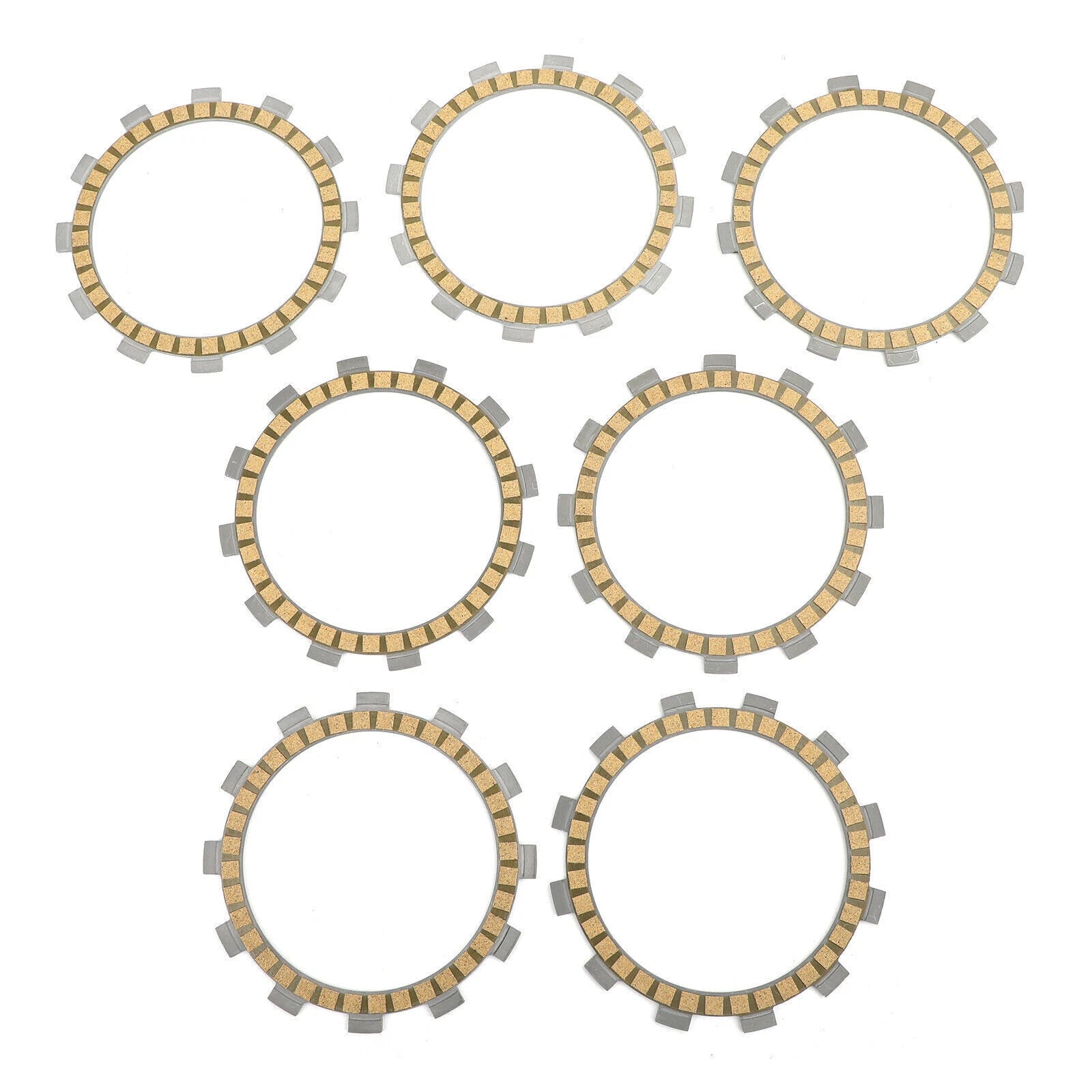 Clutch Friction Plate Kit for Yamaha TDR250 TDR240 TZR250 WR250R YZ125 (1990–2023)