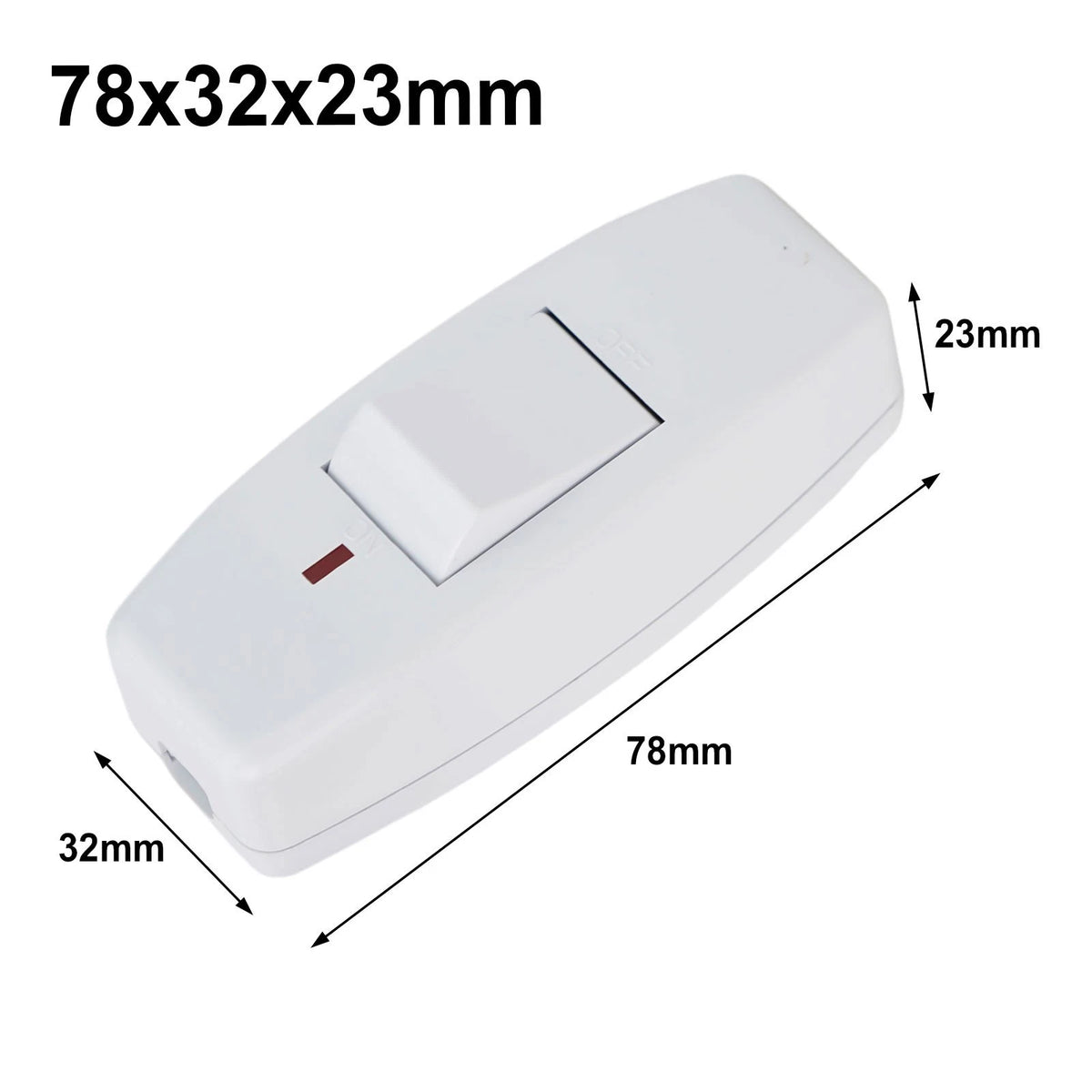 Inline Cord Switch for