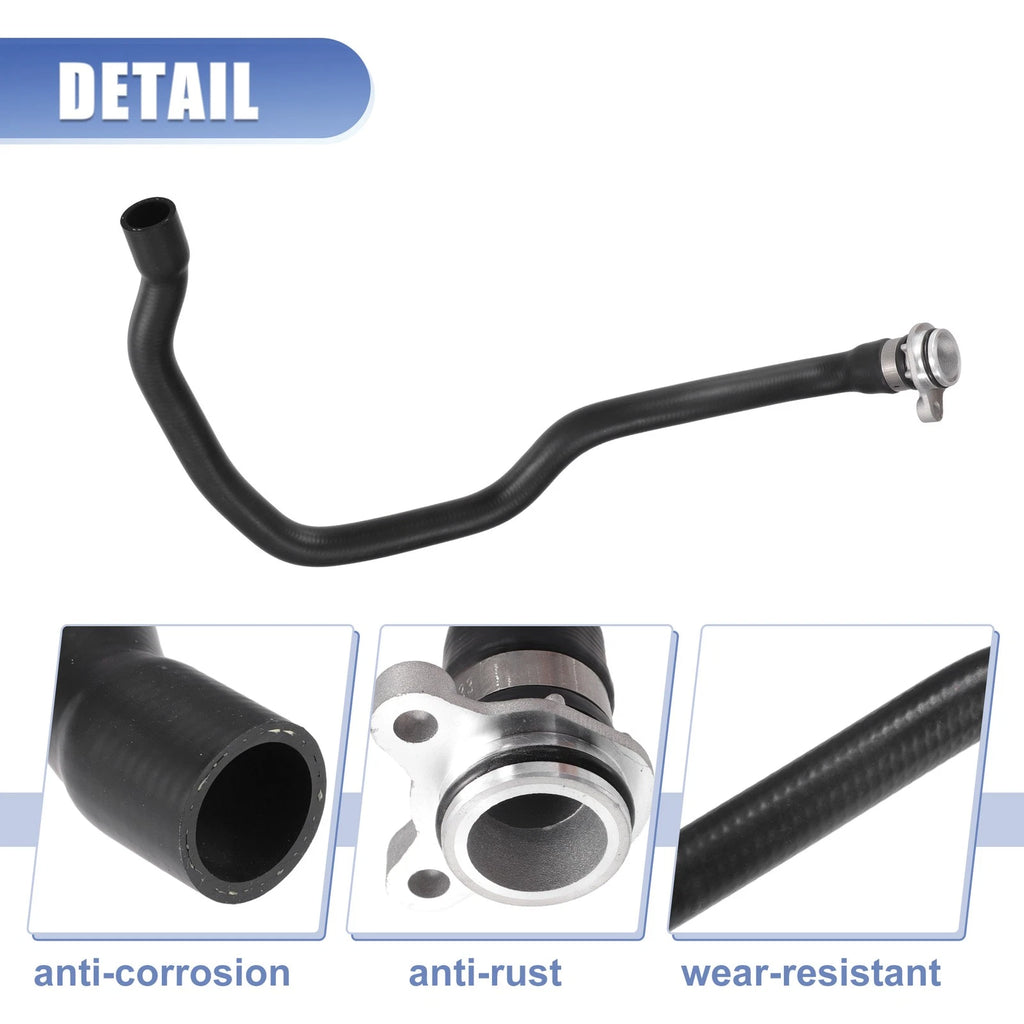 Radiator Heater Hose Expansion Tank Pipe Replacement for BMW X5 (2007–2010)