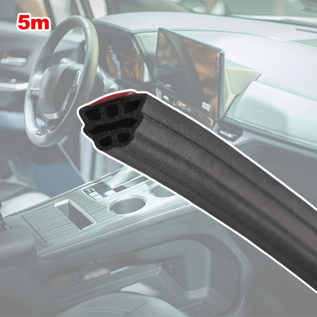 Rubber 3-Layer Door Seal Strips for Car (5M)