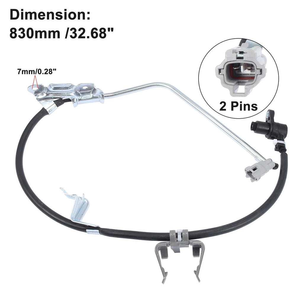 Front Left ABS Wheel Speed Sensor for Toyota Camry Avalon for Lexus (2007–2011)