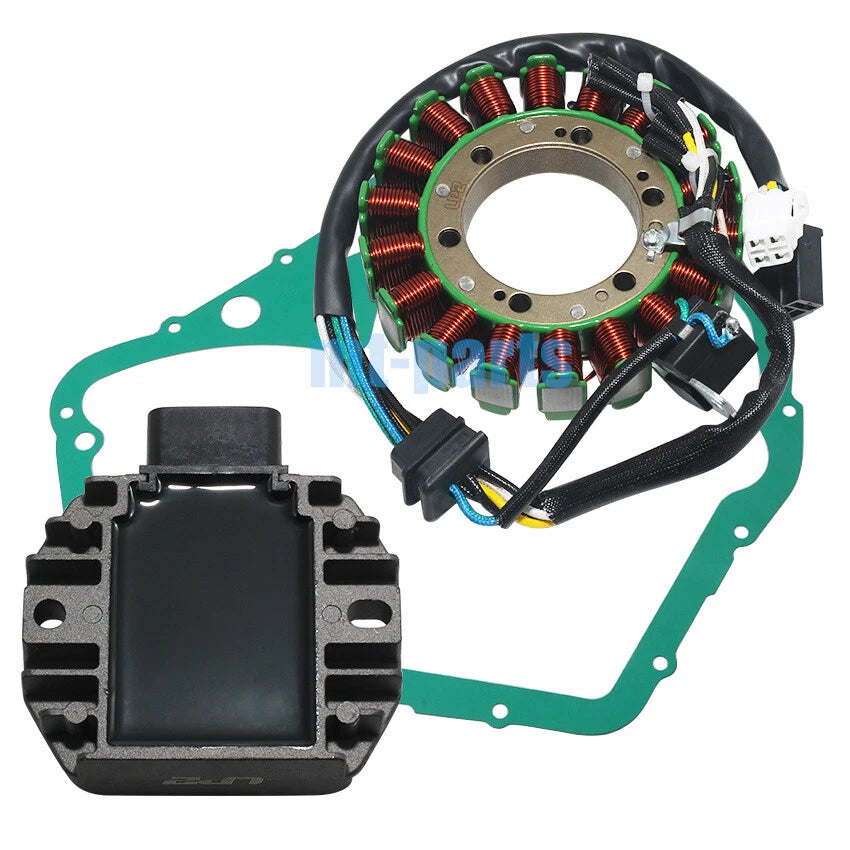 Stator Coil, Regulator Rectifier, Gasket for Suzuki LTF400 Eiger (2002–2007)