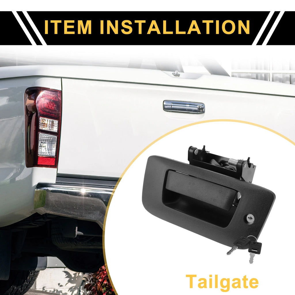 Liftgate Latch Tailgate Handle Replacement for Chevrolet Silverado for GMC Sierra (1999–2007)