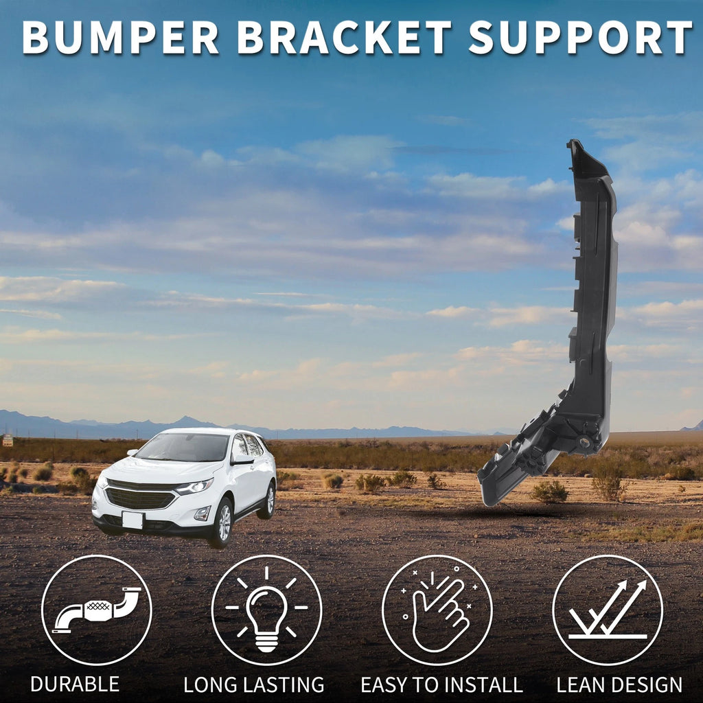 Right Front Bumper Retainer Bracket Replacement for Chevy Equinox (2010–2017)