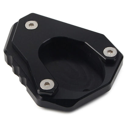 Kickstand Side Stand Enlarger Plate for Kawasaki Ninja 400 (2018–2020) Black