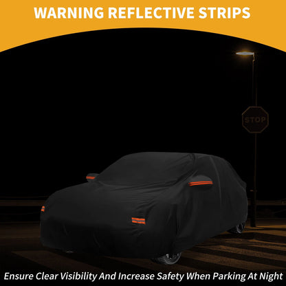 Car Cover Waterproof All Weather with Zipper for Hyundai Sonata (2018–2024)