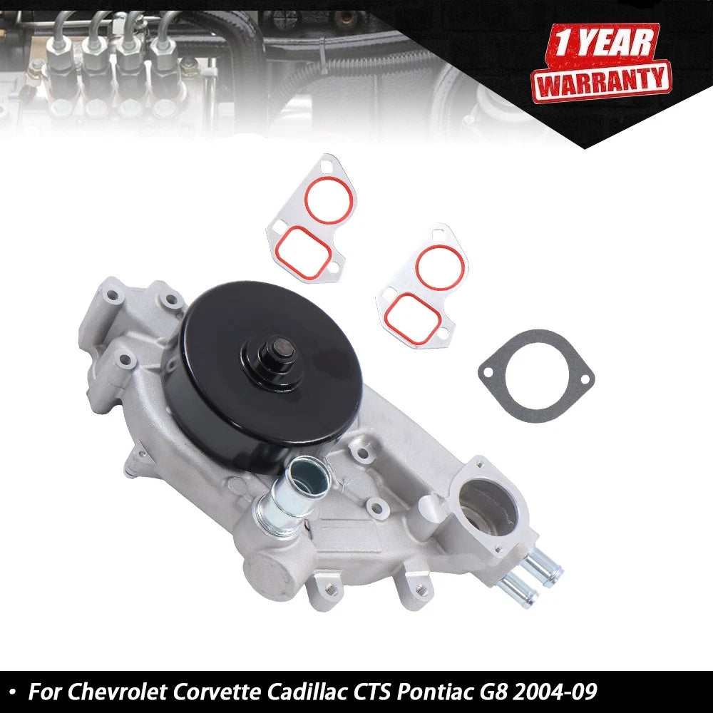 Engine Water Pump for Chevrolet Corvette, Cadillac CTS, Pontiac G8 (2004–2009) AW6246