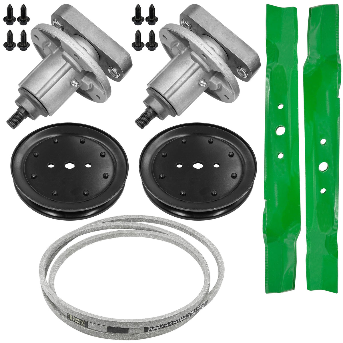 Deck Spindle Kit Replacement for John Deere L100 L105 L107 L108 (1997–2010)