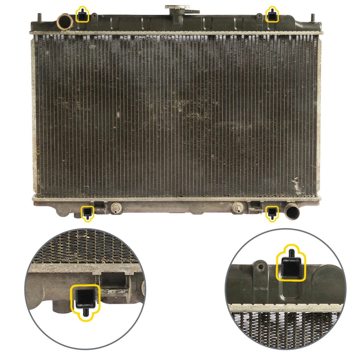 Set of 4 Radiator Isolators Pads for GM (7-1711)