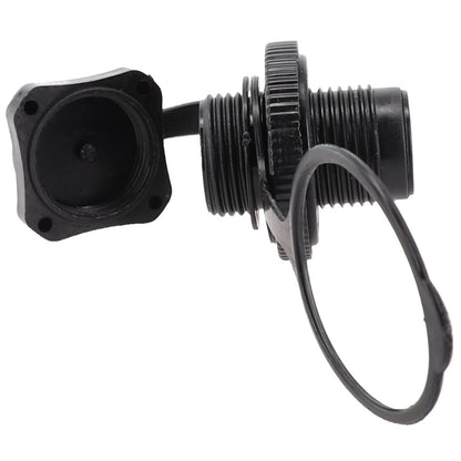 Air Cap Screw Valve for - Set of 2, White/Black