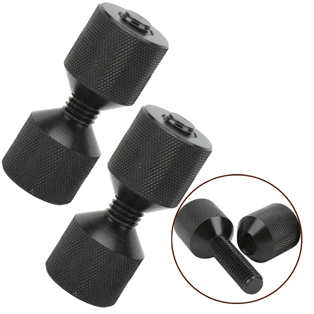 Aluminum Two Hole Tube Flange Aligners for Precision Connection Alignment