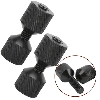 Aluminum Two Hole Tube Flange Aligners for Precision Connection Alignment