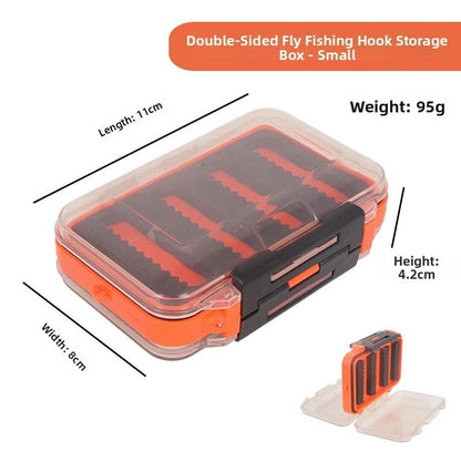 Double Compartment Tackle Box for Fly Fishing