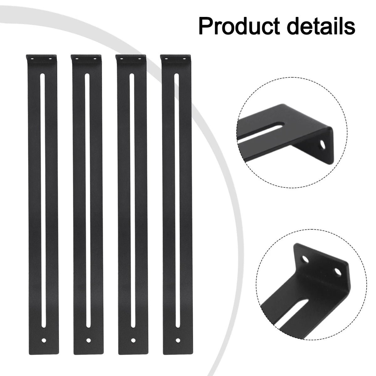 Drawer Reinforcement Hardware Set for Wooden and Particleboard Drawers