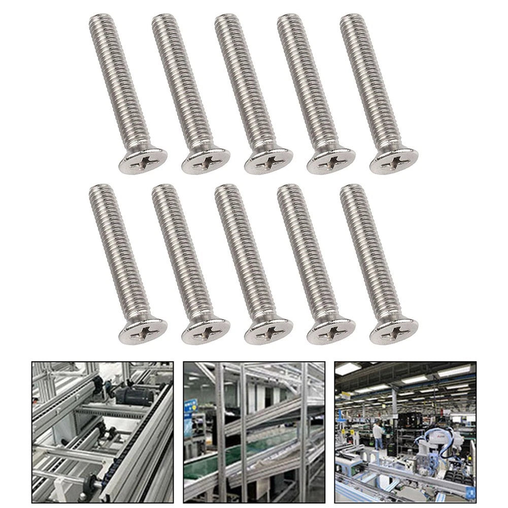 Stainless Steel Countersunk Screws for Reliable Fastening (Choose Your Size)