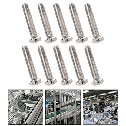 Stainless Steel Countersunk Screws for Reliable Fastening (Choose Your Size)