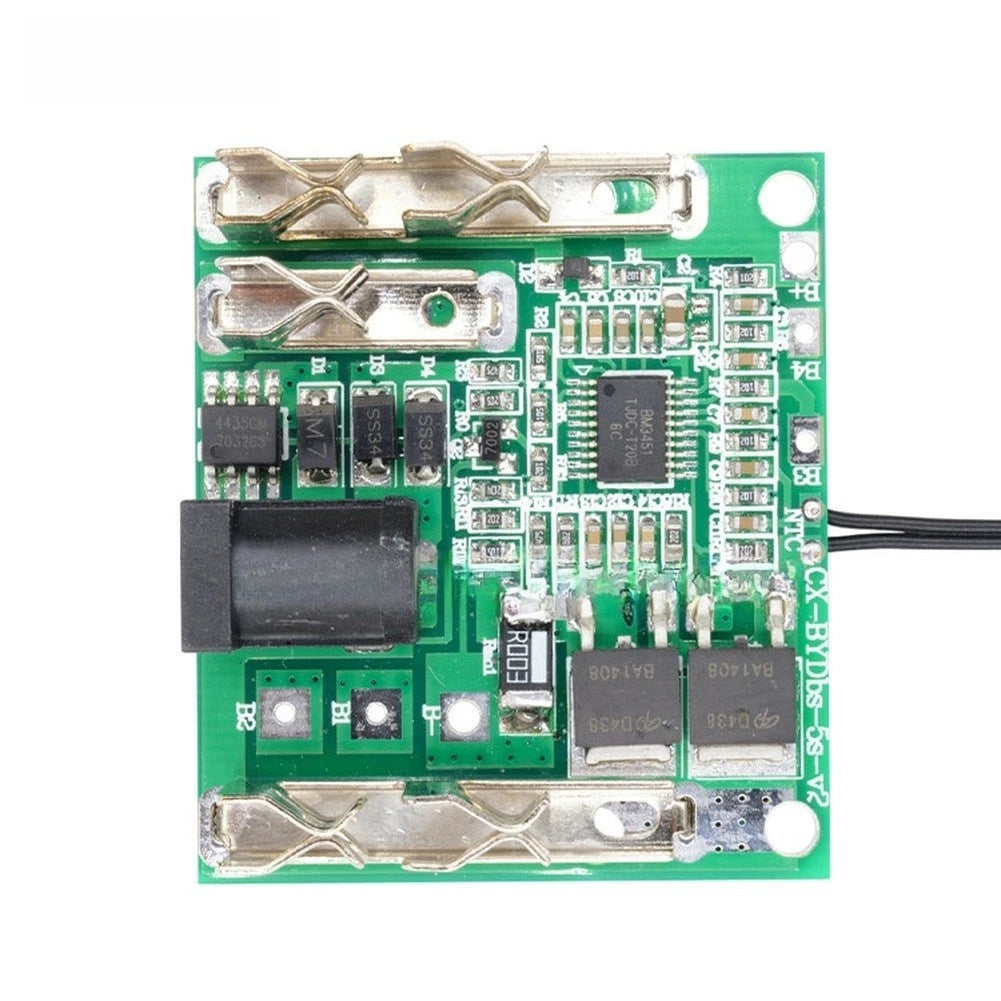20A 5-Cell Battery Management Protection Module for 18V 21V Applications