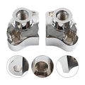 CNC 1" Handlebar 1-1/2" Risers w/Mount Screws for Harley Davidson