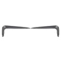Front Bumper Side Splitter Spoiler Pair for BMW 3 Series E90 E91 (2005–2008)