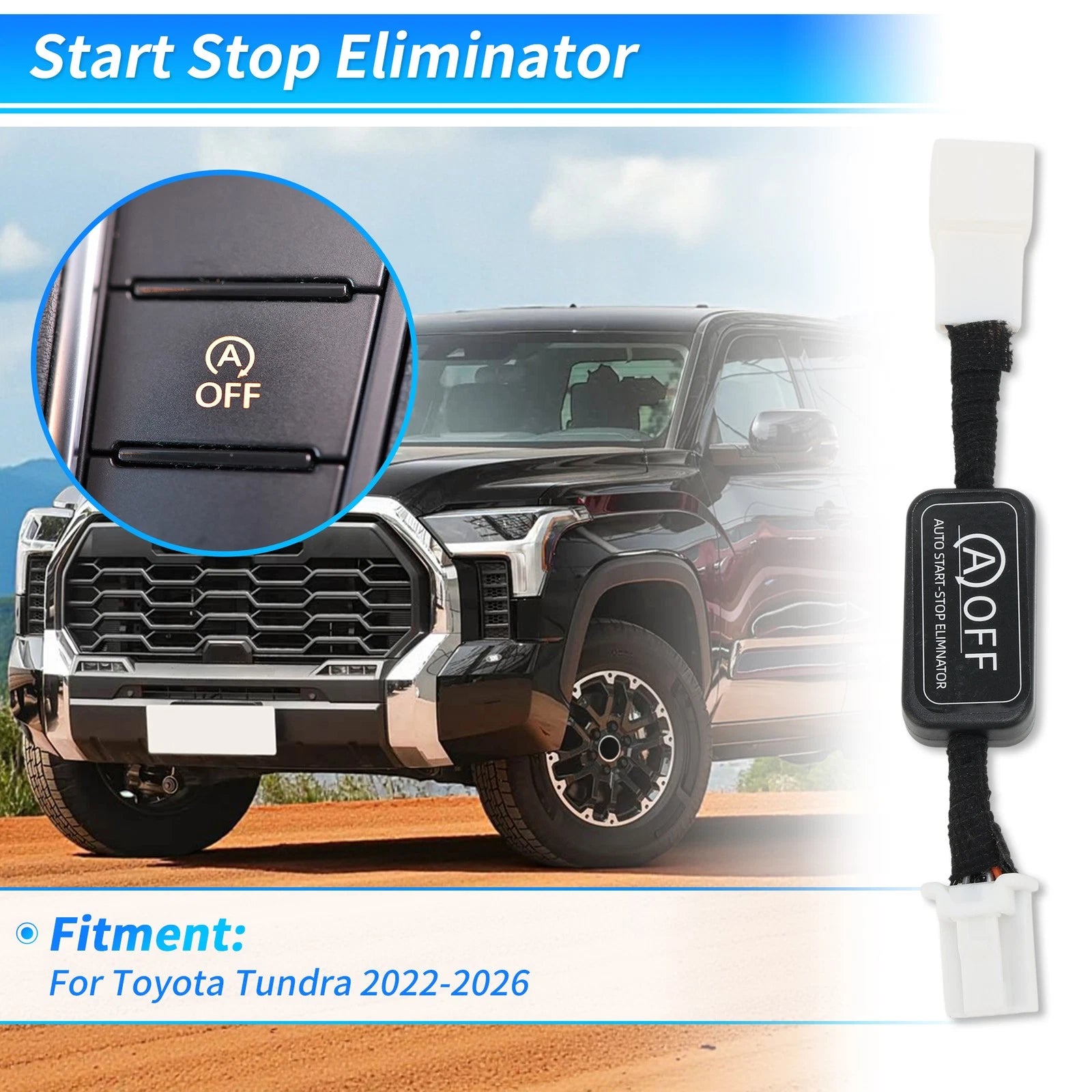 Auto Start Stop Eliminator for Toyota Tundra (2022–2026) Auto Stop Disable