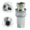 Quick Release Fitting NPT ISO A Hydraulic Coupling Connector 1/4" 3/8" 1/2" 3/4"