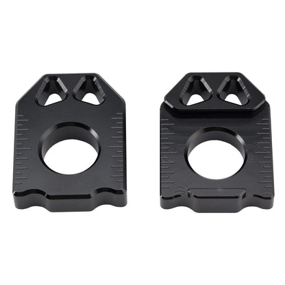 CNC Rear Chain Adjuster Axle Block for Suzuki DRZ400SM 400S 400E (2005–2024) Black