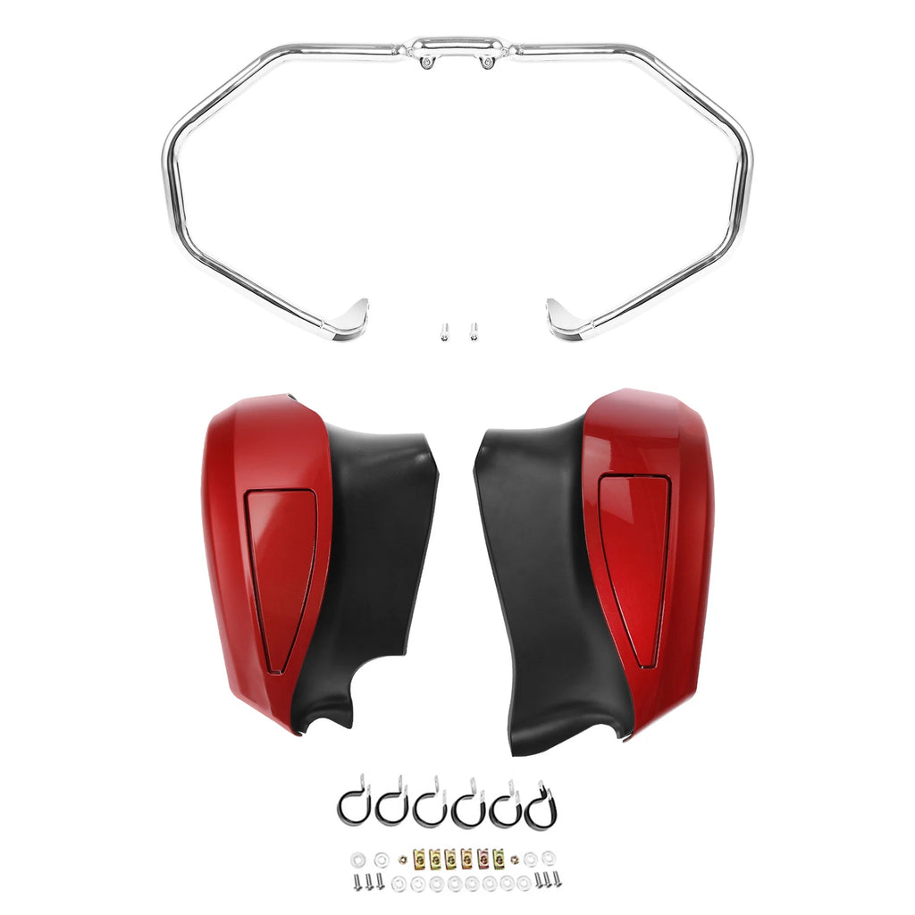 Lower Vented Engine Guard Fairings for Indian Roadmaster Chieftain (2014–2023)