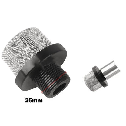 Airless Spray Filter Accessories with Inlet Strainer for User Convenience