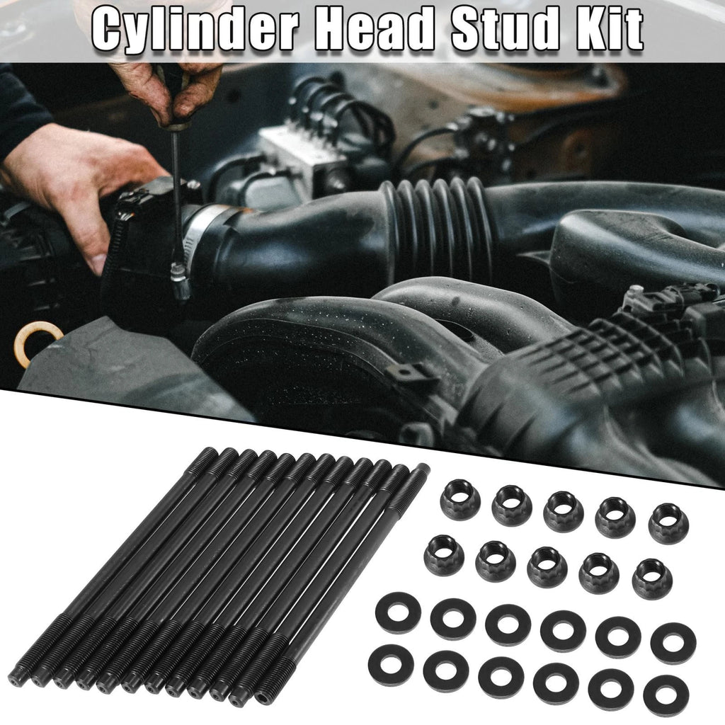 Cylinder Head Stud Bolt Nut Kit for Subaru Impreza WRX STI (2008–2019)