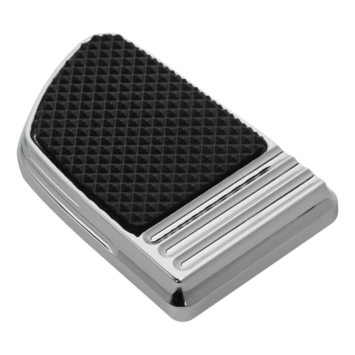 Chrome Brake Pedal Pad for Harley Softail (1984–2017), Dyna (1993–2017), Street XG (2015–2020)