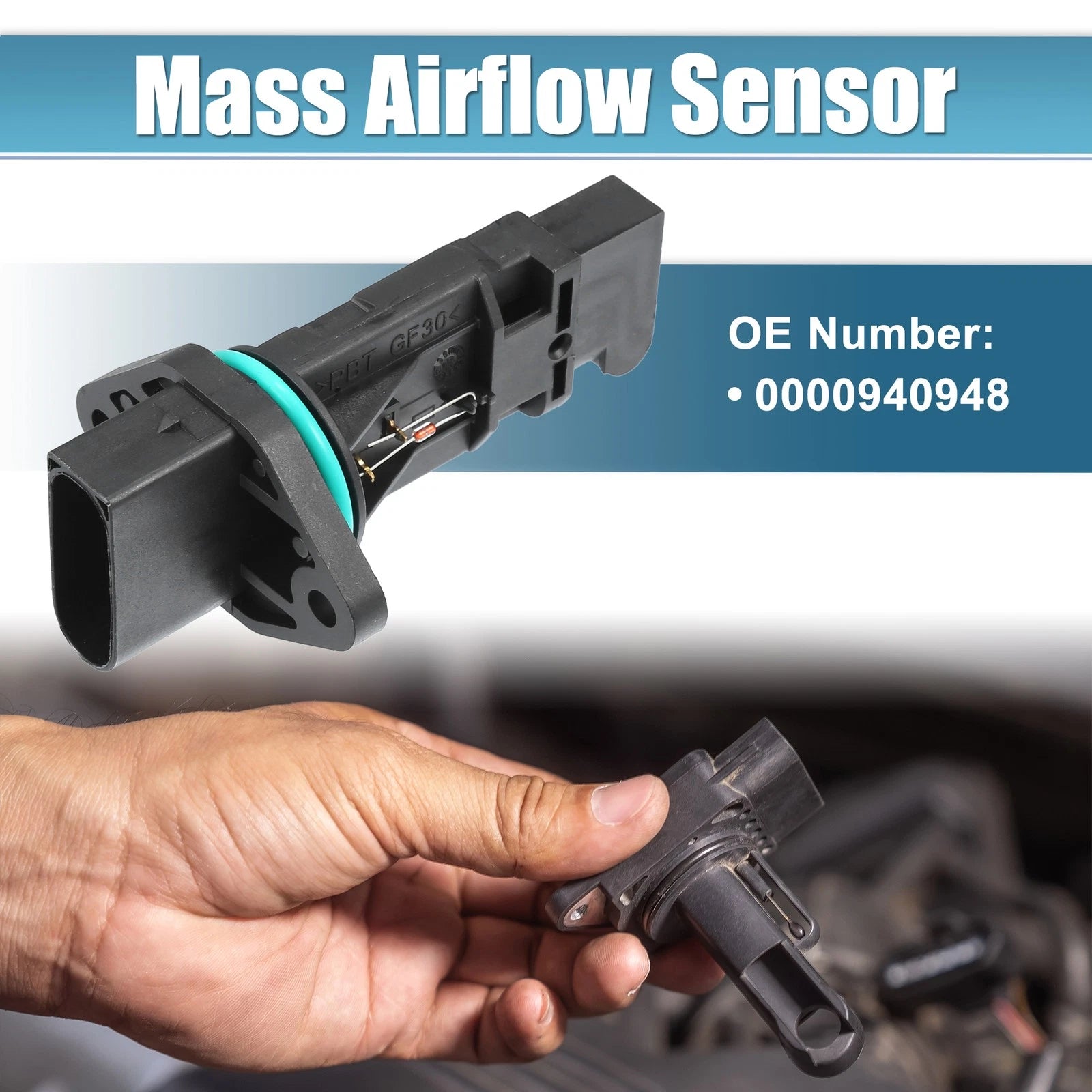 Mass Air Flow Sensor Replacement for Mercedes-Benz C230 (1997–2000)