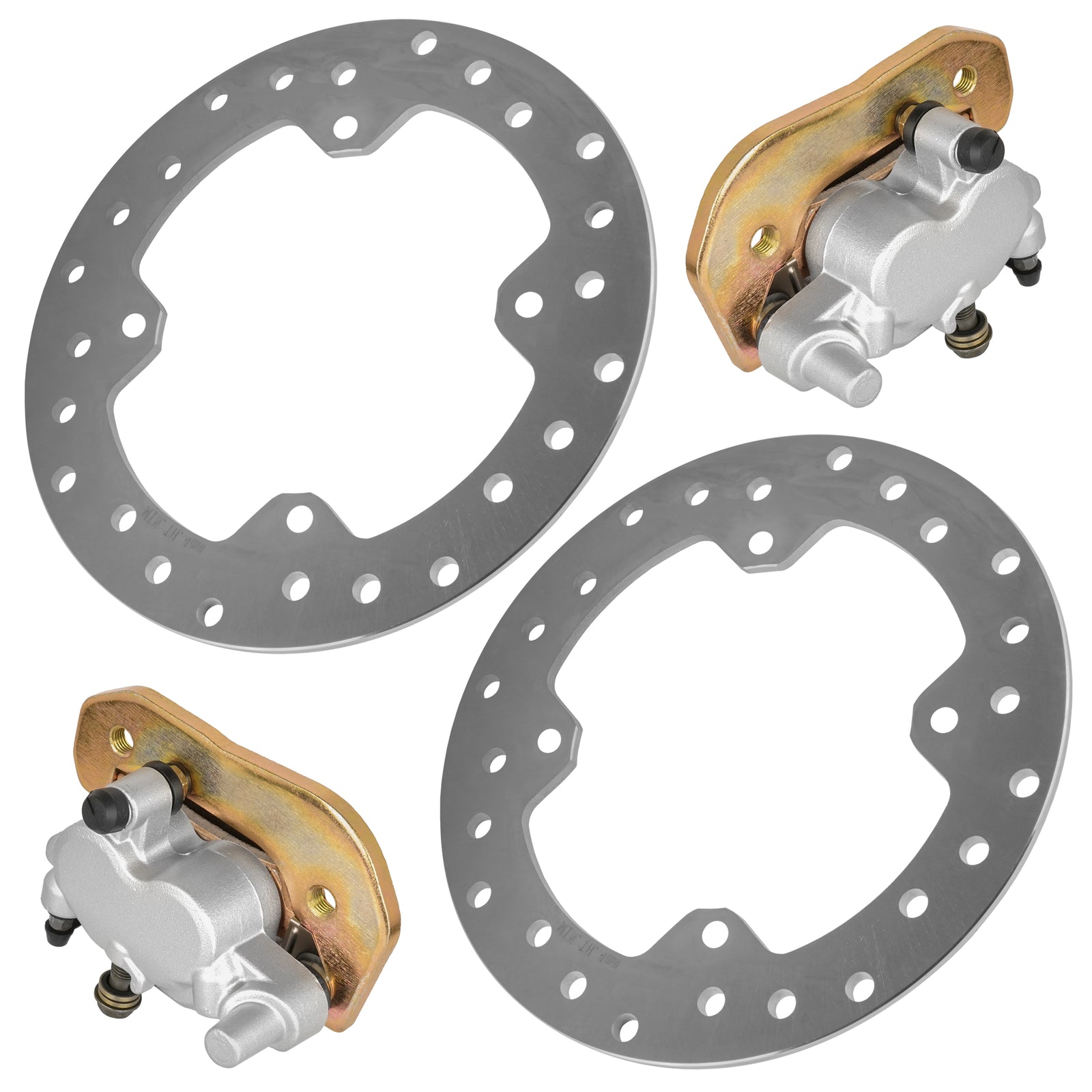 Front Brake Disc with Caliper Left Right for Can-Am Outlander 450 2018-2022