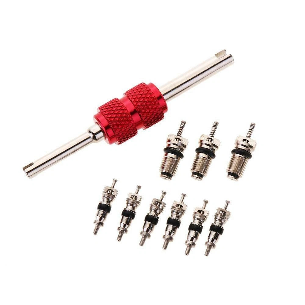 Air Conditioning Valve Cores Kit for A/C System (Copper)