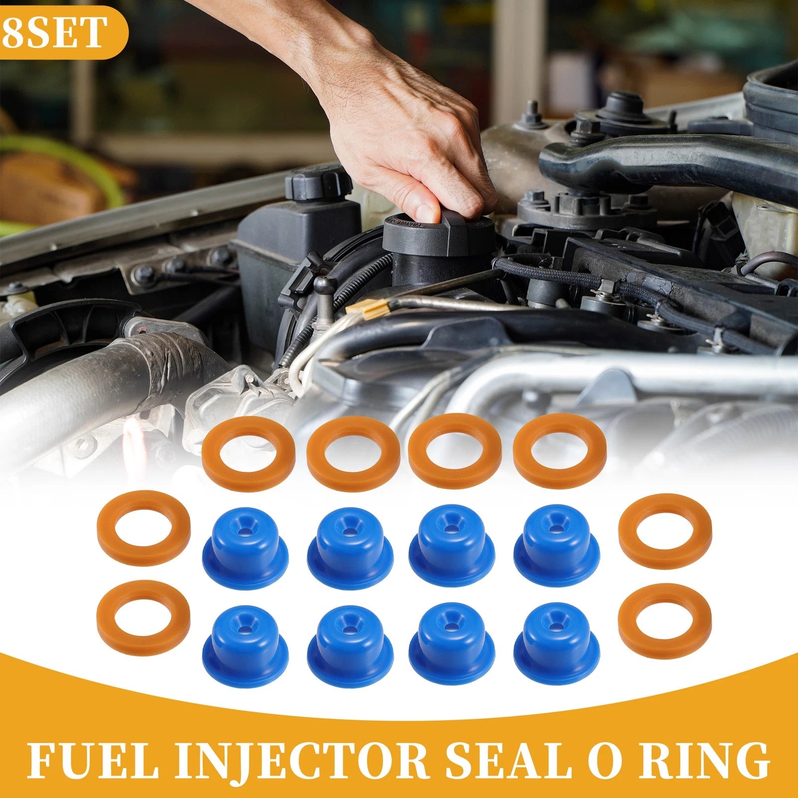 Fuel Injector Seal O Ring Replacement for Ford F-Series (2011–2018)