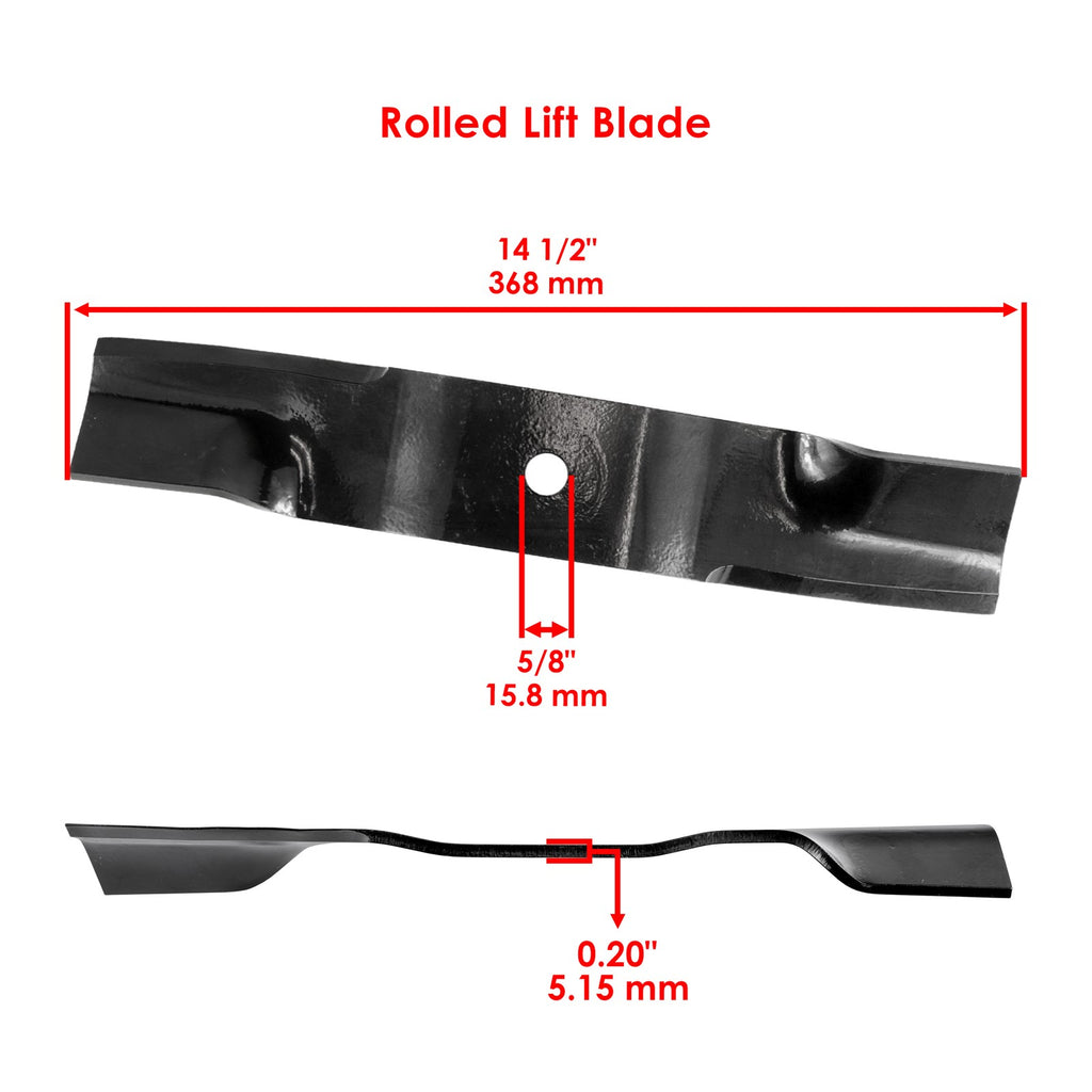Deck Blade 42 Inch Replacement 3 Pack for Ariens Gravely (2000–2010)
