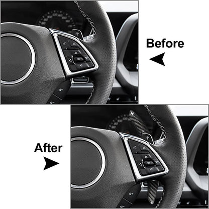 Carbon Fiber Steering Wheel Shift Paddle for Chevrolet Camaro (2016–2022)