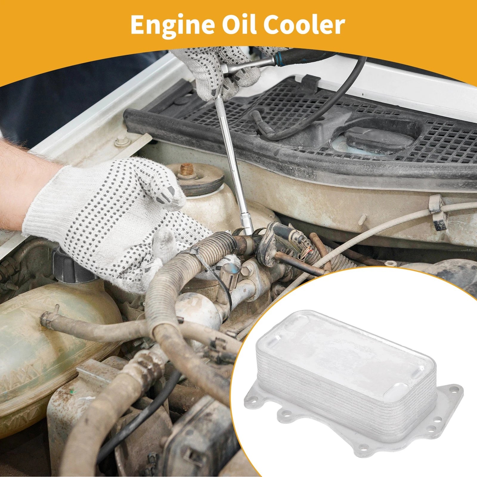 Engine Oil Cooler for BMW 3 Series 2012–2019 Replacement Transmission Cooler
