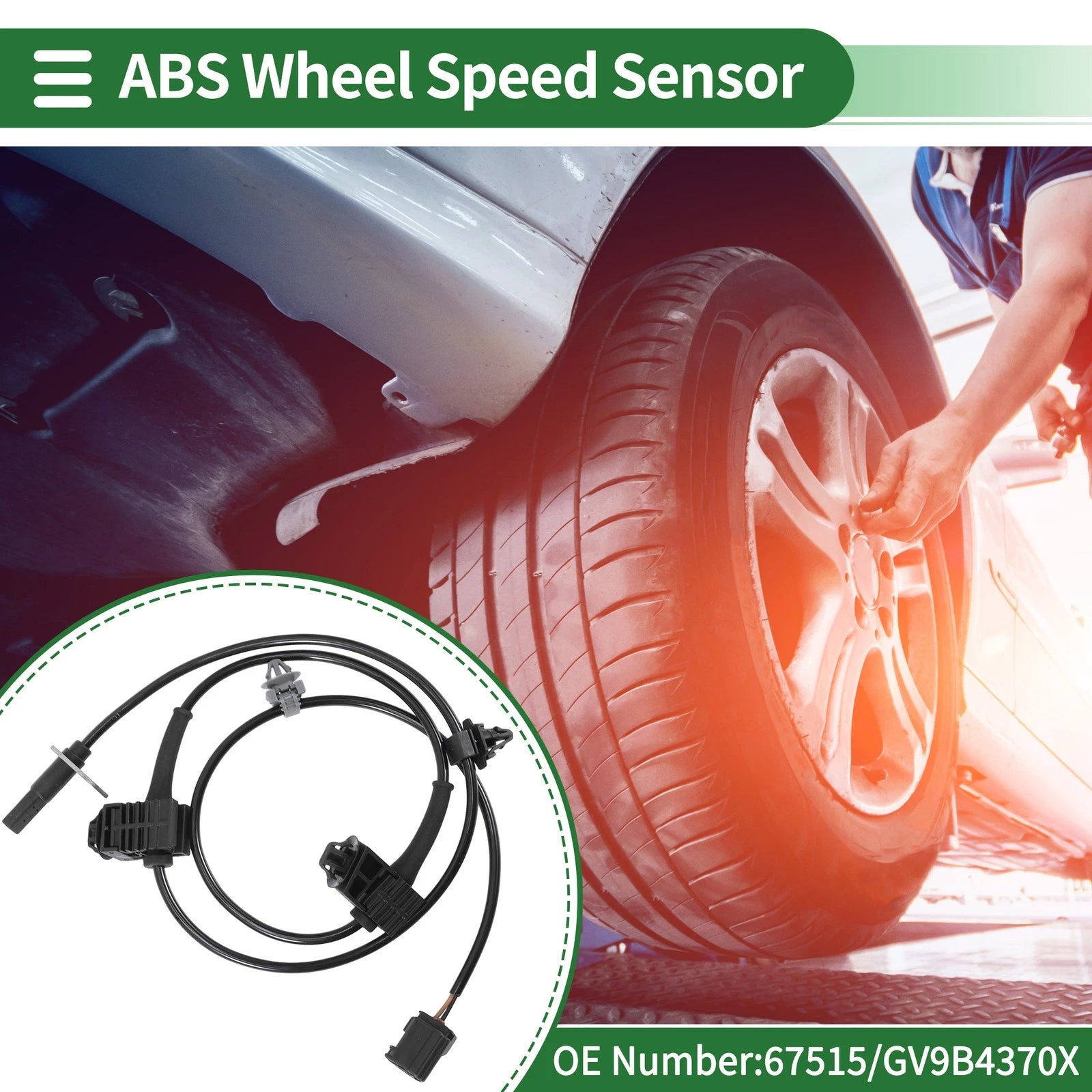ABS Wheel Speed Sensor Replacement for Mazda 6 Atenza (2013–2017)