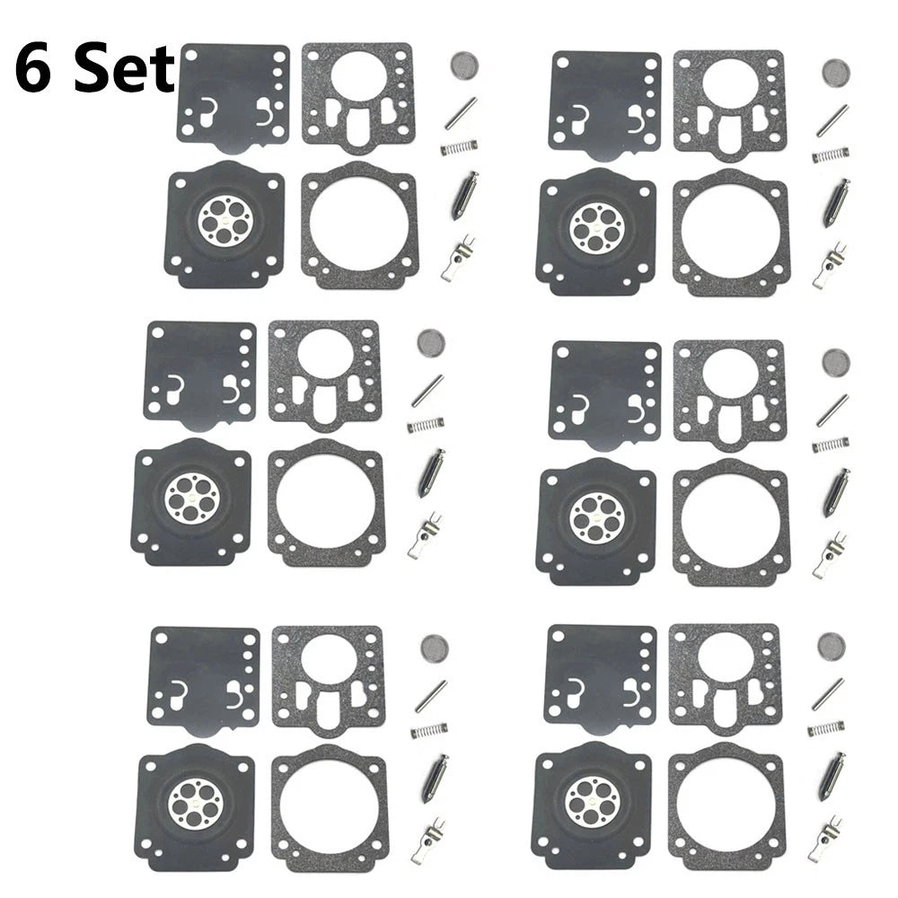 Set of 6 Carburetor Rebuild Kits for Stihl MS651 MS661 (1144-007-1701)